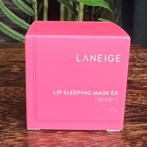 LANEIGE Lip Sleeping Mask EX in Berry, Full Size 20 g. New in Box!
